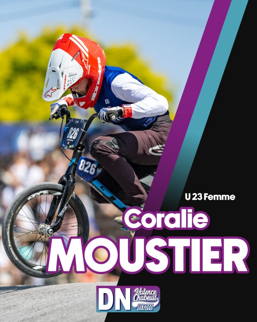 Coralie Moustier - Pilote DN - Club Valence Chabeuil BMX