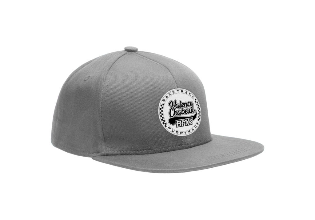 Snapback-Cap-gris